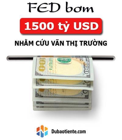 FED bơm 1500 tỷ đô qua hoạt động Repo để cứu vãn thị trường! FED bơm 1500 tỷ đô qua hoạt động Repo để cứu vãn thị trường!