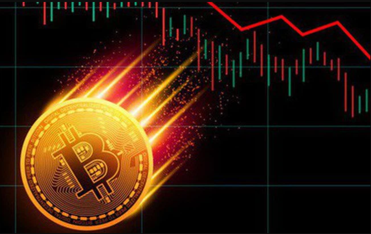 Bitcoin rơi thẳng đứng