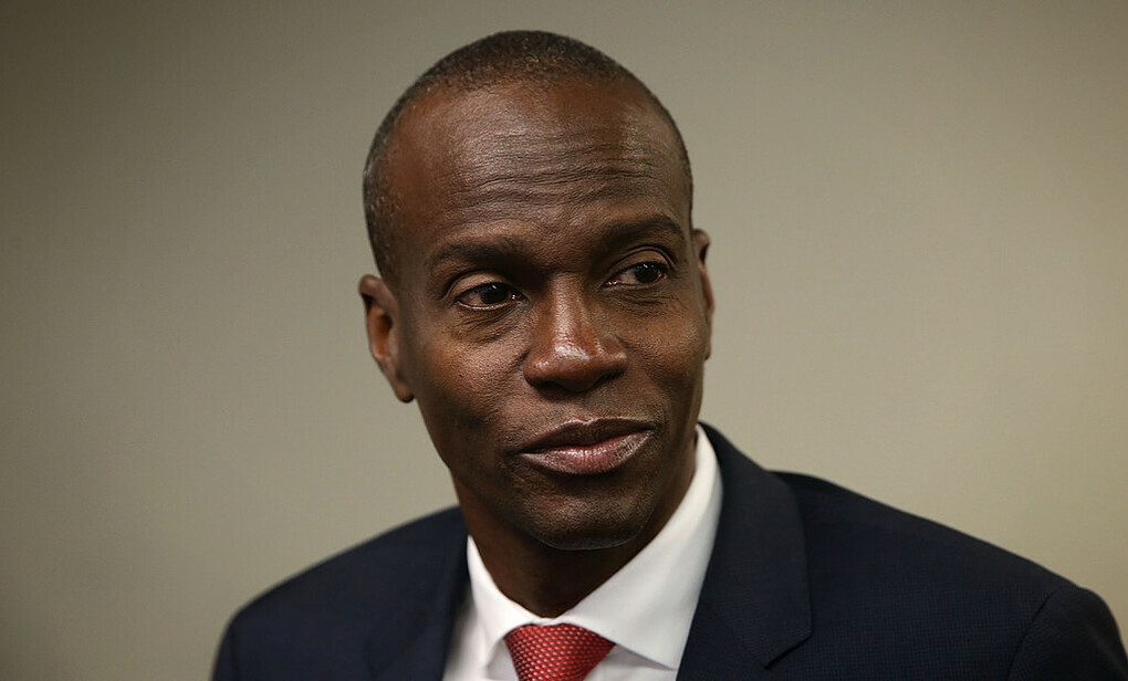 Jovenel Moïse tại Mỹ năm 2016. Ảnh: AFP.