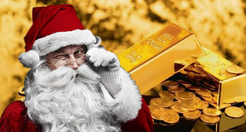 Giữa Vàng và cổ phiếu, Ông già Noel thích tài sản nào hơn? Giữa Vàng và cổ phiếu, Ông già Noel thích tài sản nào hơn?