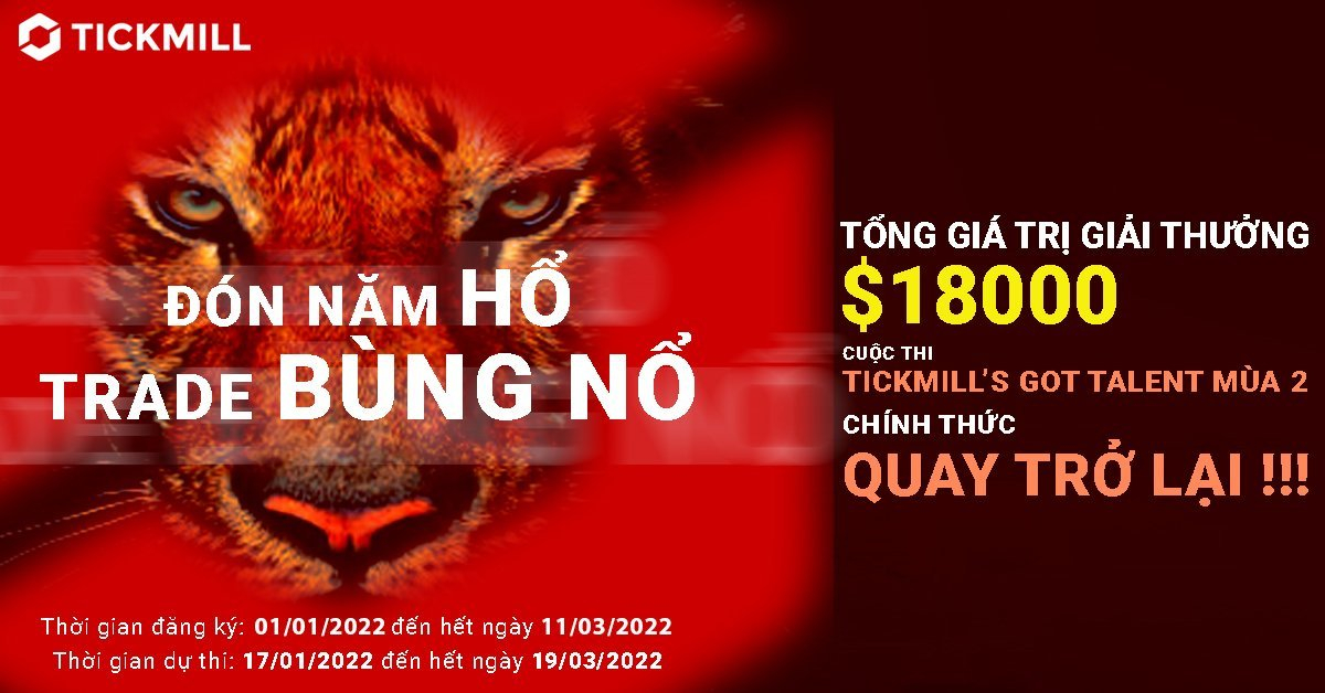 Hãy Tham Gia Cuộc Thi "Tickmill's Got Talent" Mùa 2 Để Có Cơ Hội Giành Các Giải Thưởng Cực Kỳ Hấp Dẫn.