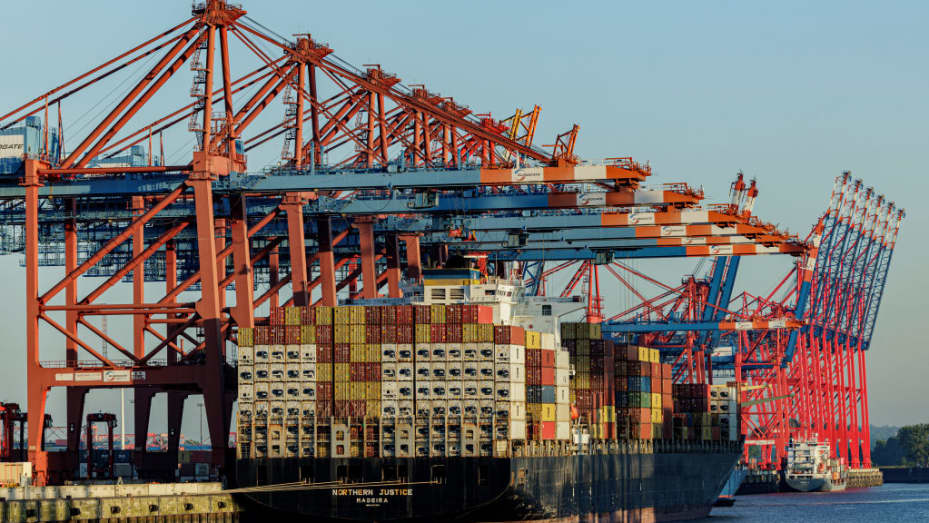 Germany's much-vaunted trade surplus disappears as import prices surge