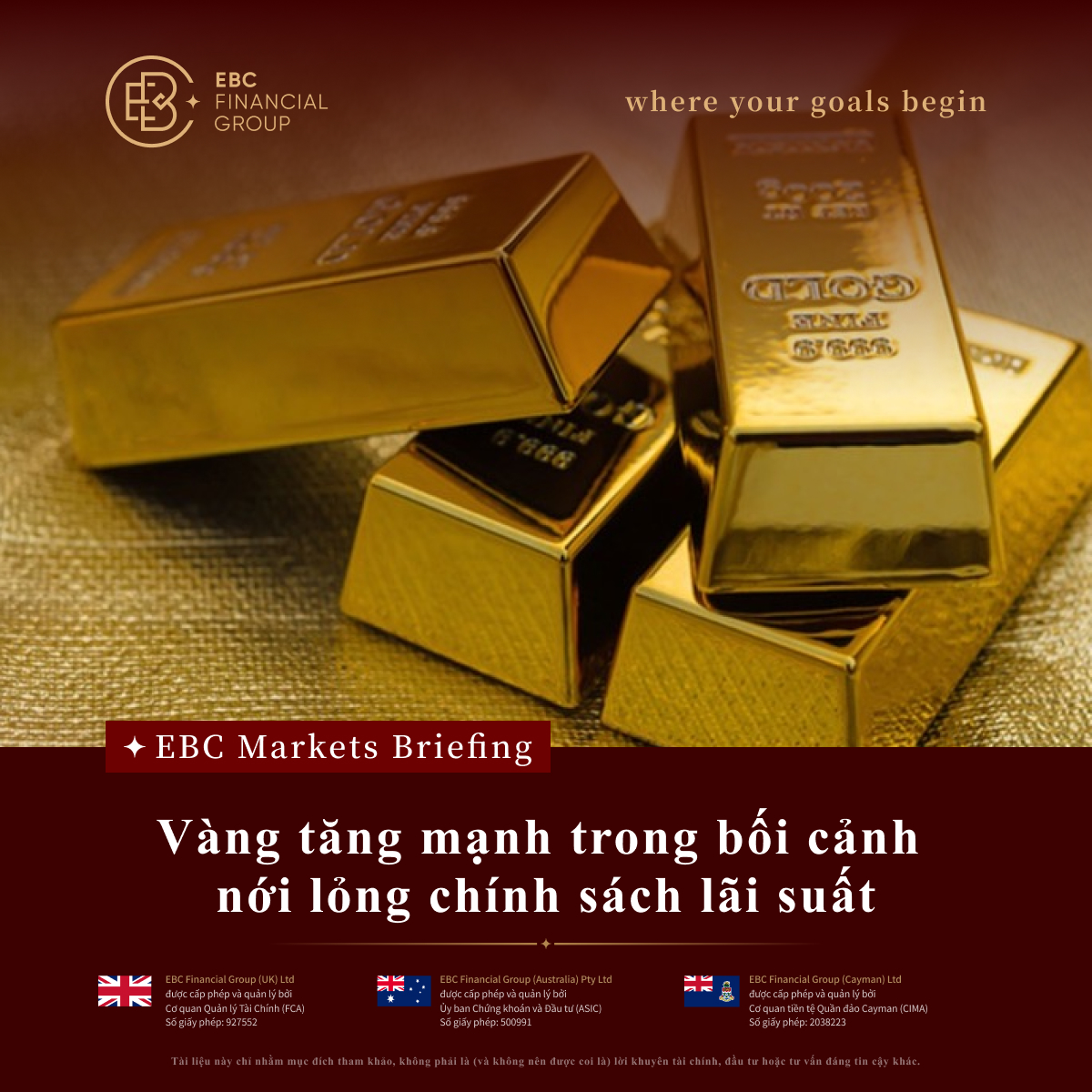 Trọng tâm toàn cầu 29/03: Vàng tăng mạnh trong bối cảnh nới lỏng chính sách lãi suất
