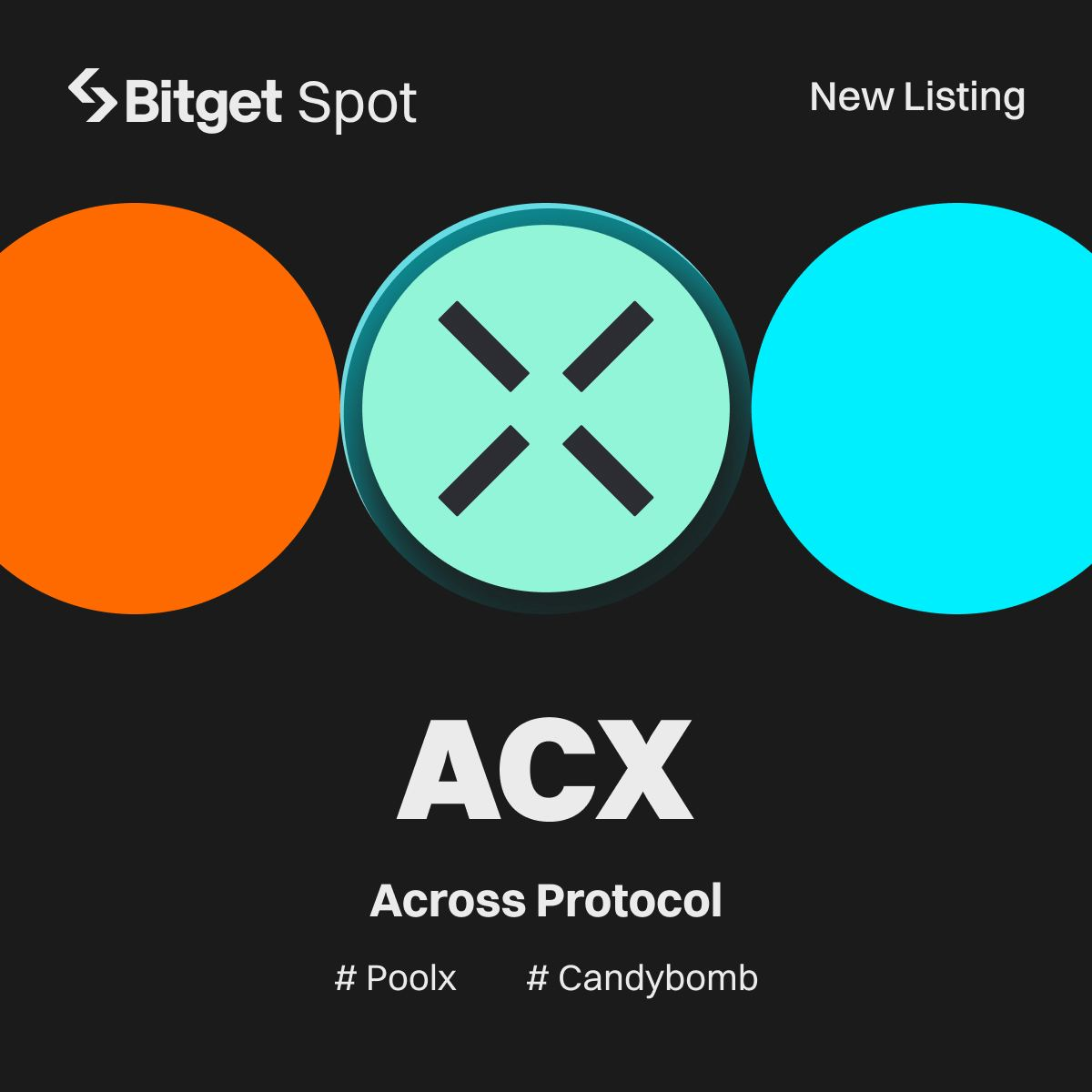 Bitget niêm yết Across Protocol (ACX), tham gia và chia sẻ 529,411 ACX! Bitget niêm yết Across Protocol (ACX), tham gia và chia sẻ 529,411 ACX!