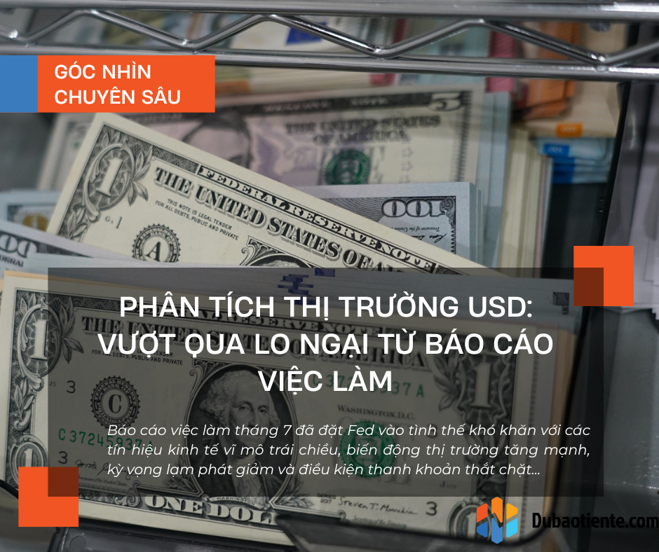 Phân tích thị trường USD: Vượt qua lo ngại từ báo cáo việc làm