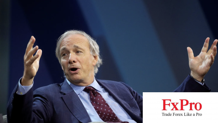 Ray Dalio: Fed phải đối mặt với nhiệm vụ khó khăn khi nền kinh tế Mỹ gánh khoản nợ khổng lồ