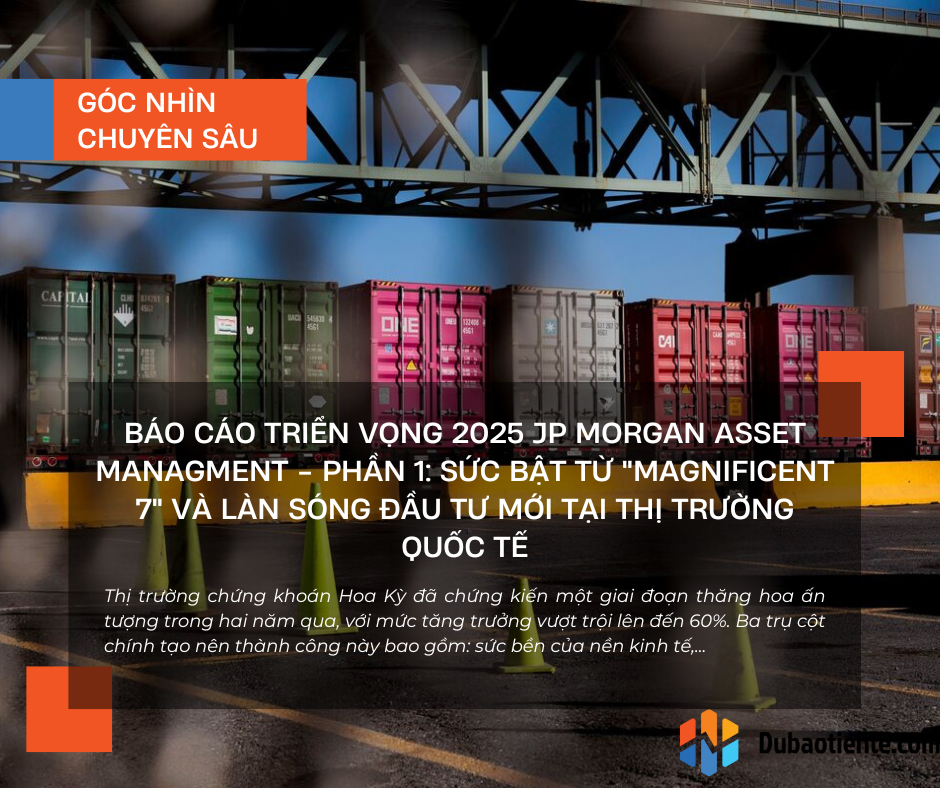 Báo cáo triển vọng 2025 JP Morgan Asset Managment - Phần I: Sức bật từ "Magnificent 7" và làn sóng đầu tư mới tại thị trường quốc tế