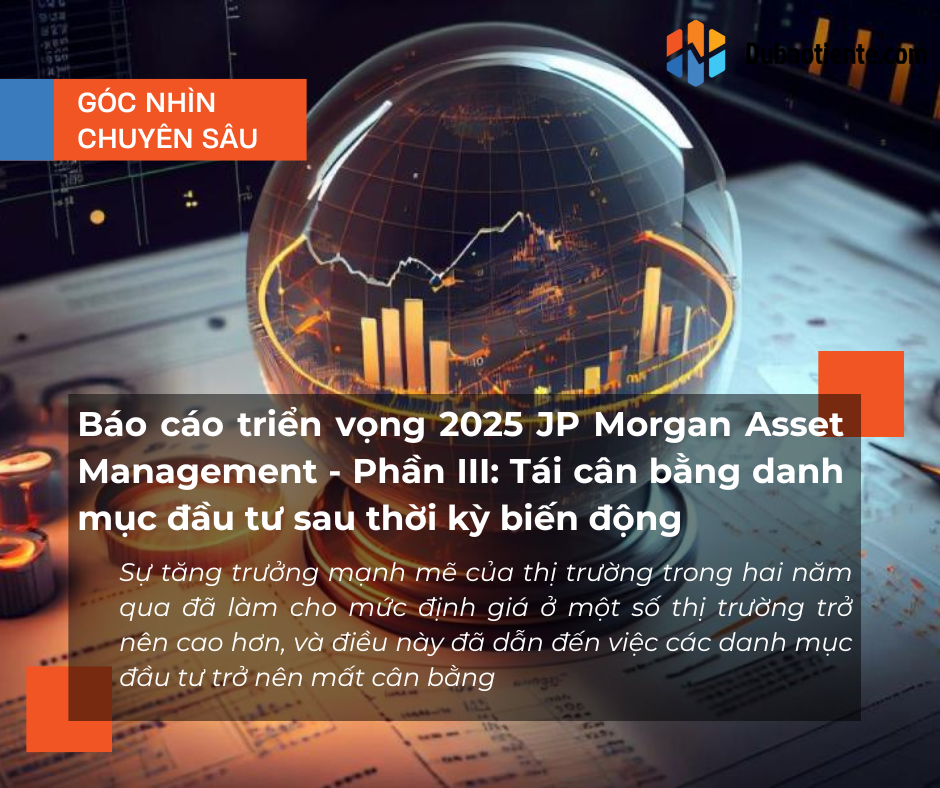 Báo cáo triển vọng 2025 JP Morgan Asset Management - Phần III: Tái cân bằng danh mục đầu tư sau thời kỳ biến động