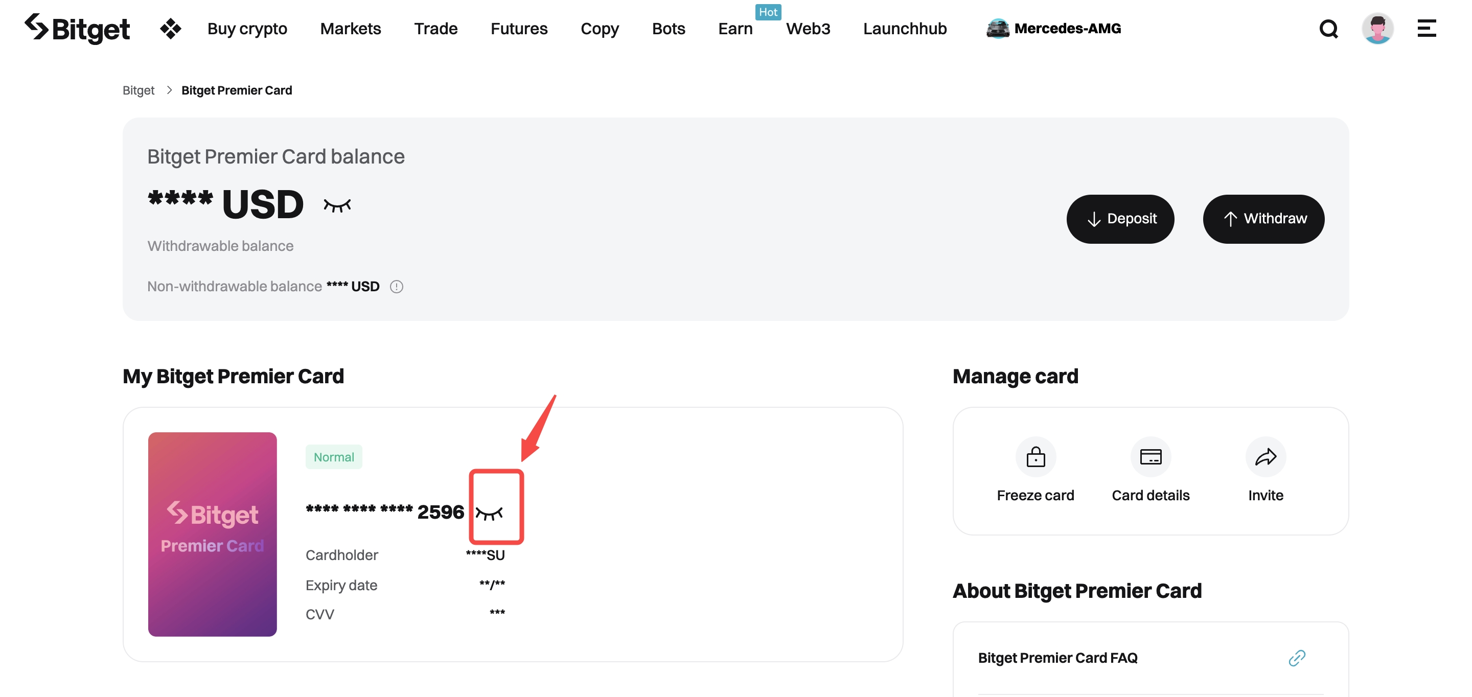 Bitget Premier Card: Thẻ chi tiêu tự do bằng tiền điện tử image 4