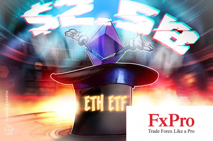 Dòng vốn đổ vào các quỹ ETF Ether đạt 2.5 tỷ USD: Tín hiệu bứt phá ngưỡng 3,500 USD
