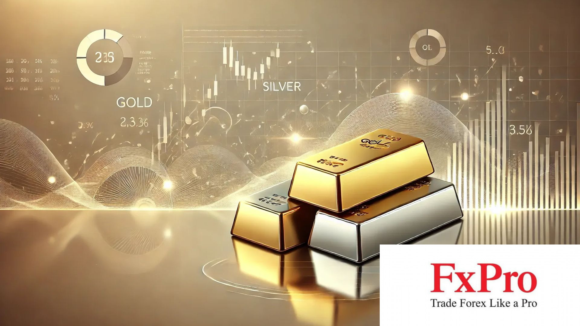 Giá vàng tăng vọt nhờ đồng USD suy yếu và làn sóng tìm kiếm kênh trú ẩn an toàn dâng cao