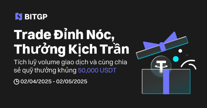 BITGP chính thức ra mắt tại Việt Nam: Giao dịch Futures, nhận thưởng đến 10,000 USDT
