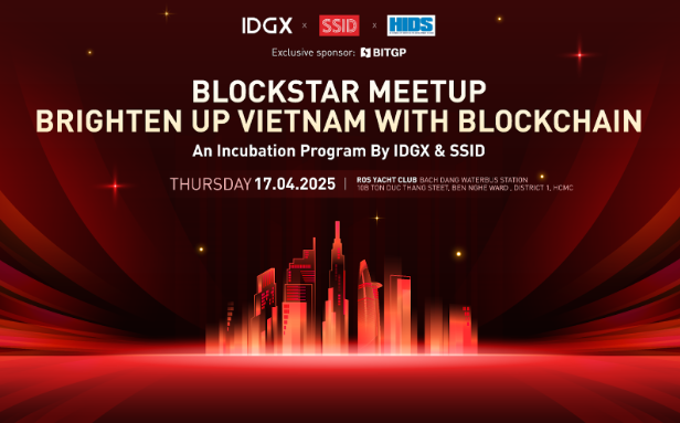 BITGP đồng hành cùng sự kiện Blockchain Meetup – mở màn cho chương trình ươm tạo BlockStar 2025