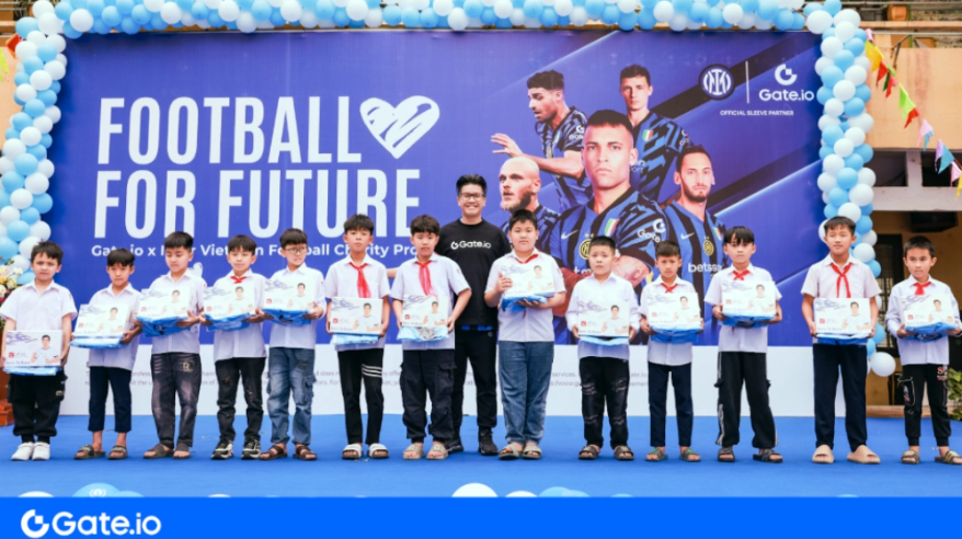 Football for Future: Gate.io ra mắt chương trình từ thiện bóng đá tại Việt Nam