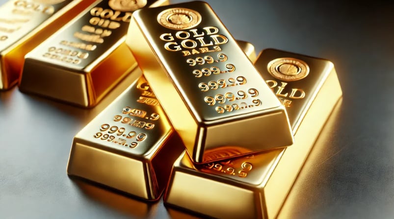 Giá vàng giảm trong phiên Á sau khi tăng mạnh do Mỹ tấn công Iran